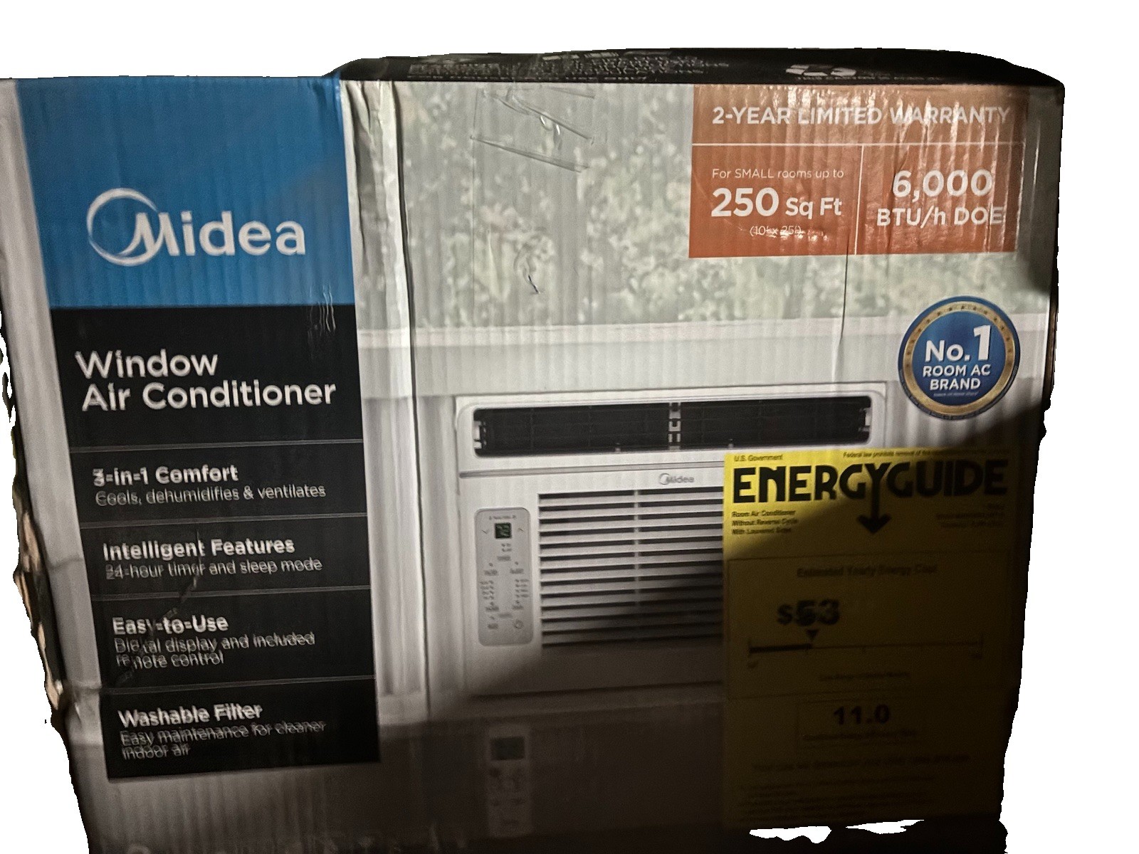 Midea 6,000 BTU Window Air Conditioner