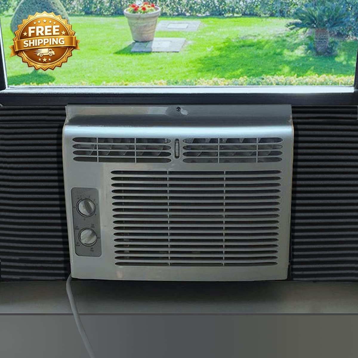 Window Air Conditioner Foam Insulating Panels Kits AC Units Insulation Side Pane