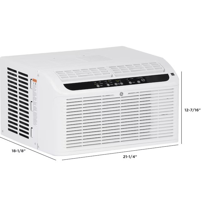 GE 6200 BTU Ultra Quiet Window AC for Rooms up to 250 sq.ft. – Refurbished
