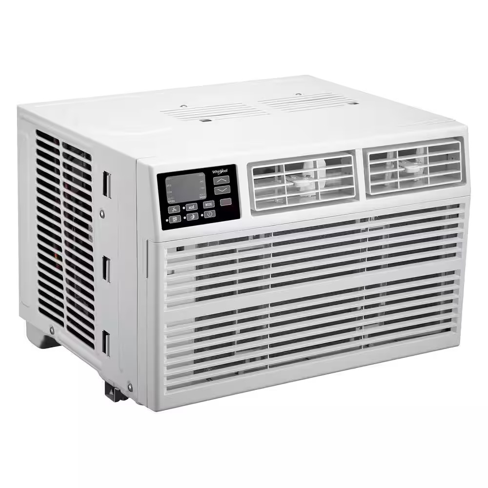 12,000 BTU 115V Window Air Conditioner Cools 550 Sq. Ft. with Remote in White