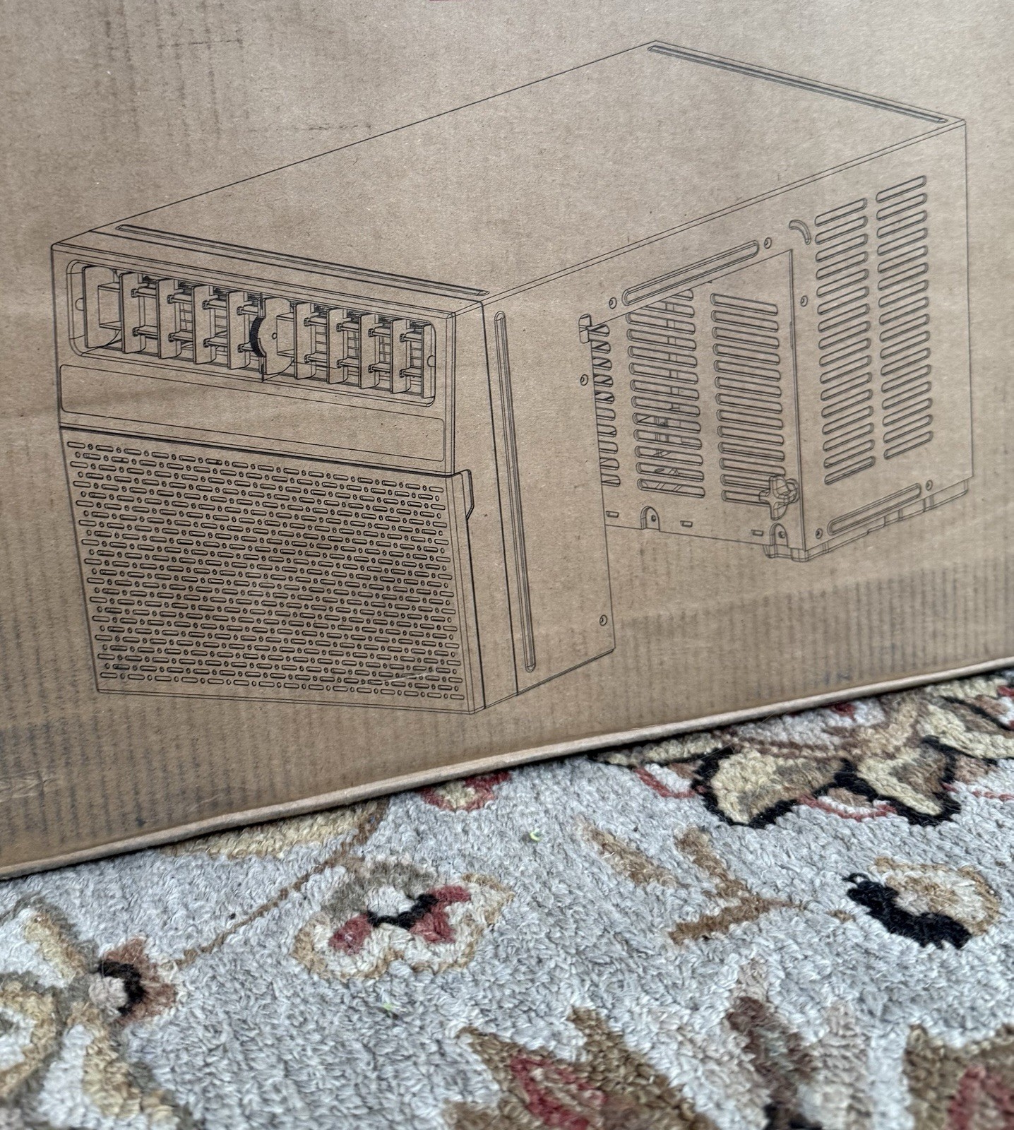 U Shaped Window Air Conditioner 12,000 BTU 550 sq ft NEW SEALED