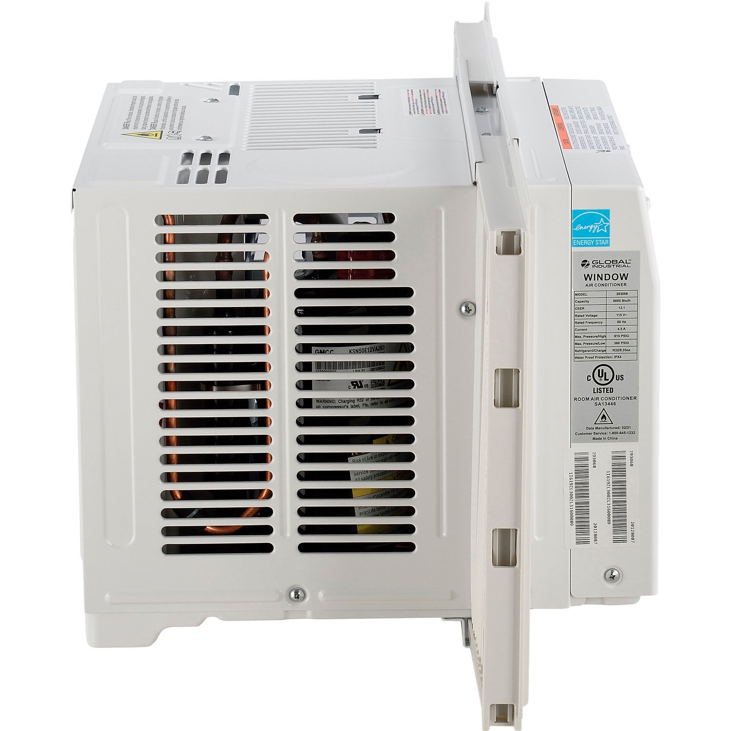 Global Industrial 6000 BTU Window Air Conditioner Cool Only 115V