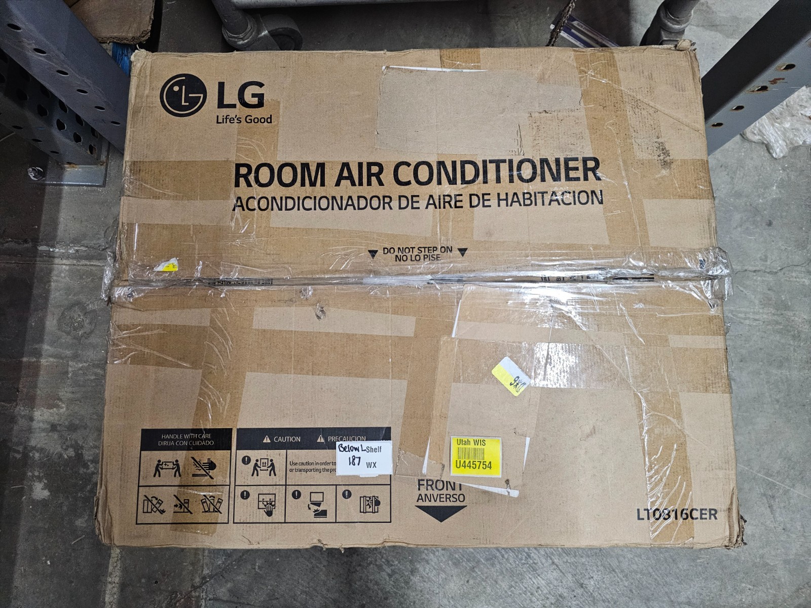 LG LT0816CER 8000 BTU Through Wall Air Conditioner, for Rooms up to 330 Sq. Ft.