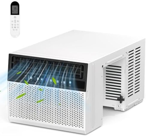 Electactic U-shaped Window Air Conditioner,AC Window Unit Cools Up 550 Sq.ft,…