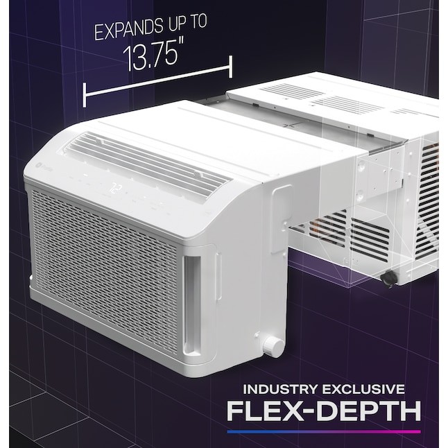 GE Profile ClearView 8,300 BTU Smart Ultra Quiet Window Air Conditioner