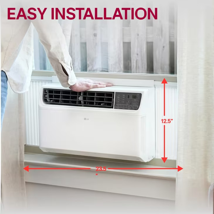 LG 10000 BTU 450 Sq Ft Dual Inverter Window Air Conditioner