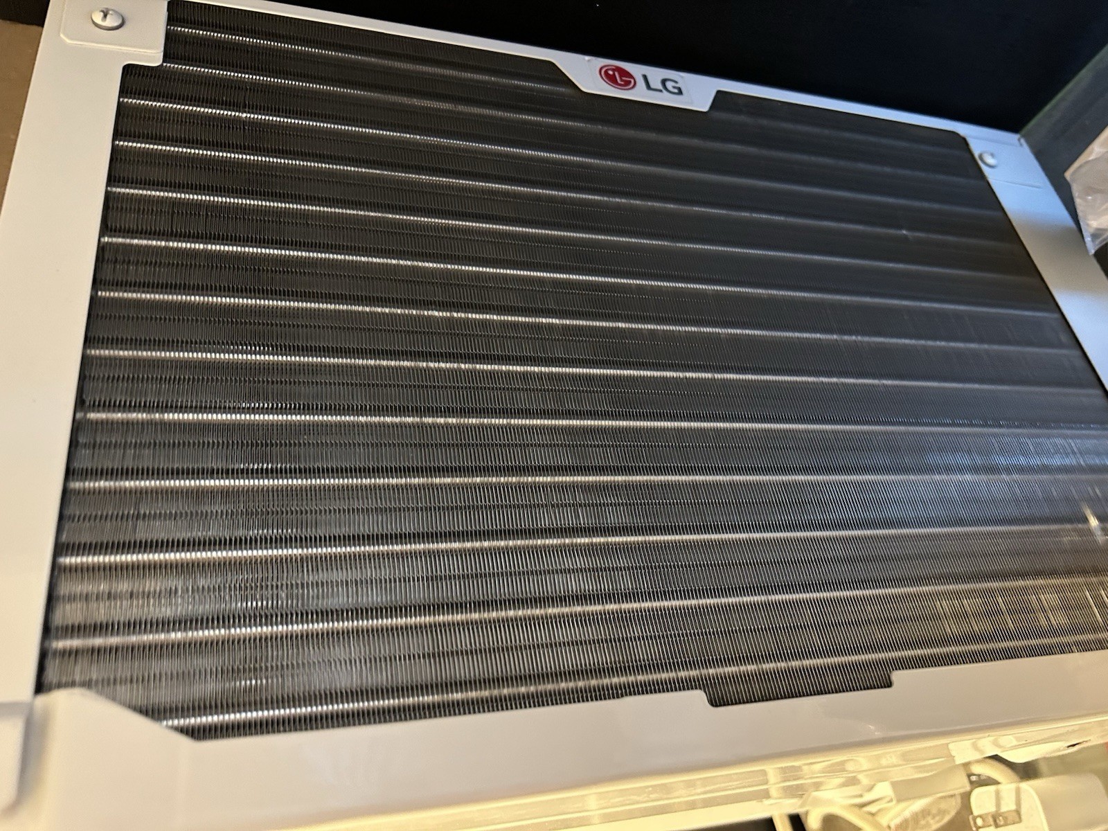LG 6000 BTU Window Air Conditioner White Through-the-Wall Unit