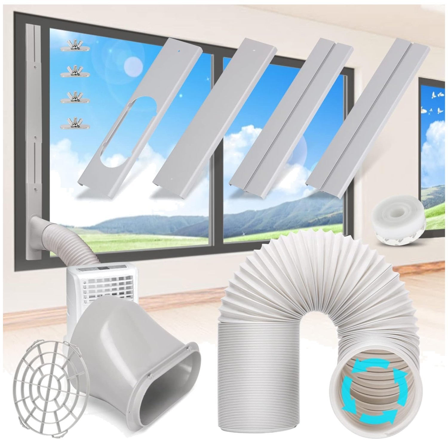 Universal Air Conditioner Window Kit – Easy Installation