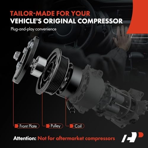 Air Conditioner AC Compressor Clutch Kit Compatible with Lexus IS F 2008