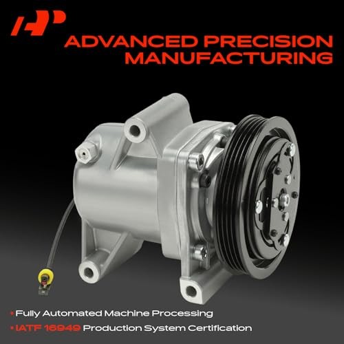 Air Conditioner AC Compressor with Clutch Compatible with Smart Fortwo 1.0L