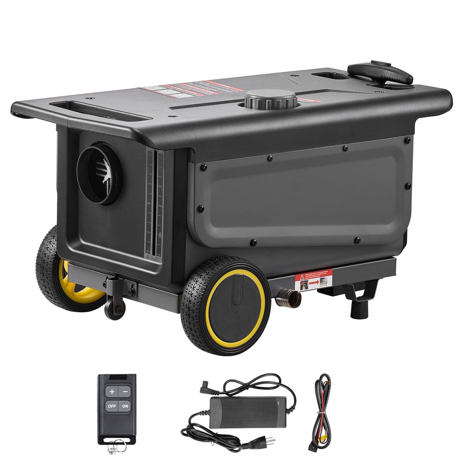 8KW 12V/ 24V Portable Diesel Air Heater with Bluetooth, Remote, LCD Screen