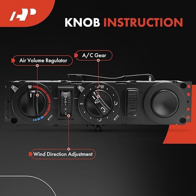 Heater Climate Control Panel Module Compatible with Dodge & Freightliner Vehicle