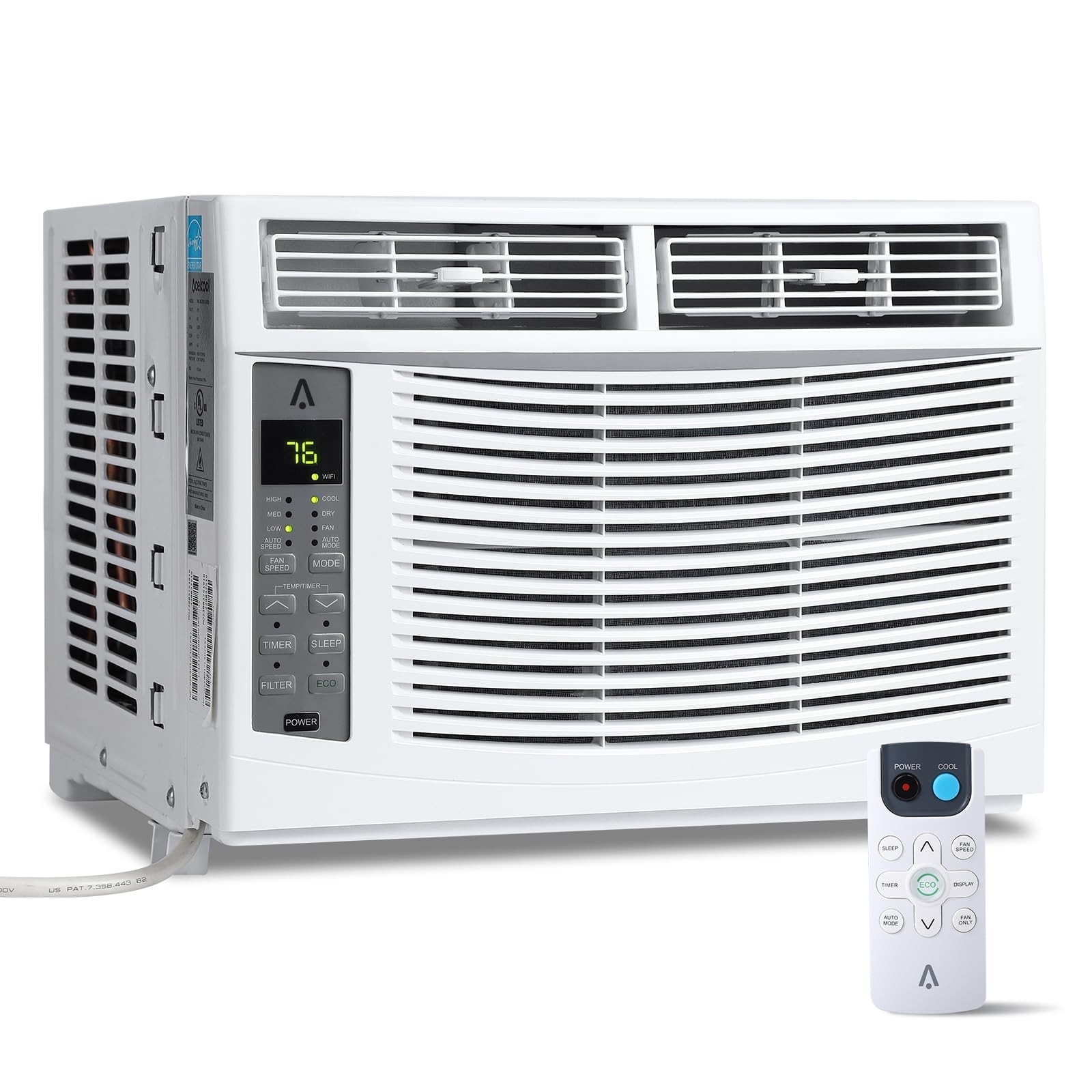 Window Conditioner 6000 BTU, Window AC Unit Cools Up to 3 75 Square Feet, Win…