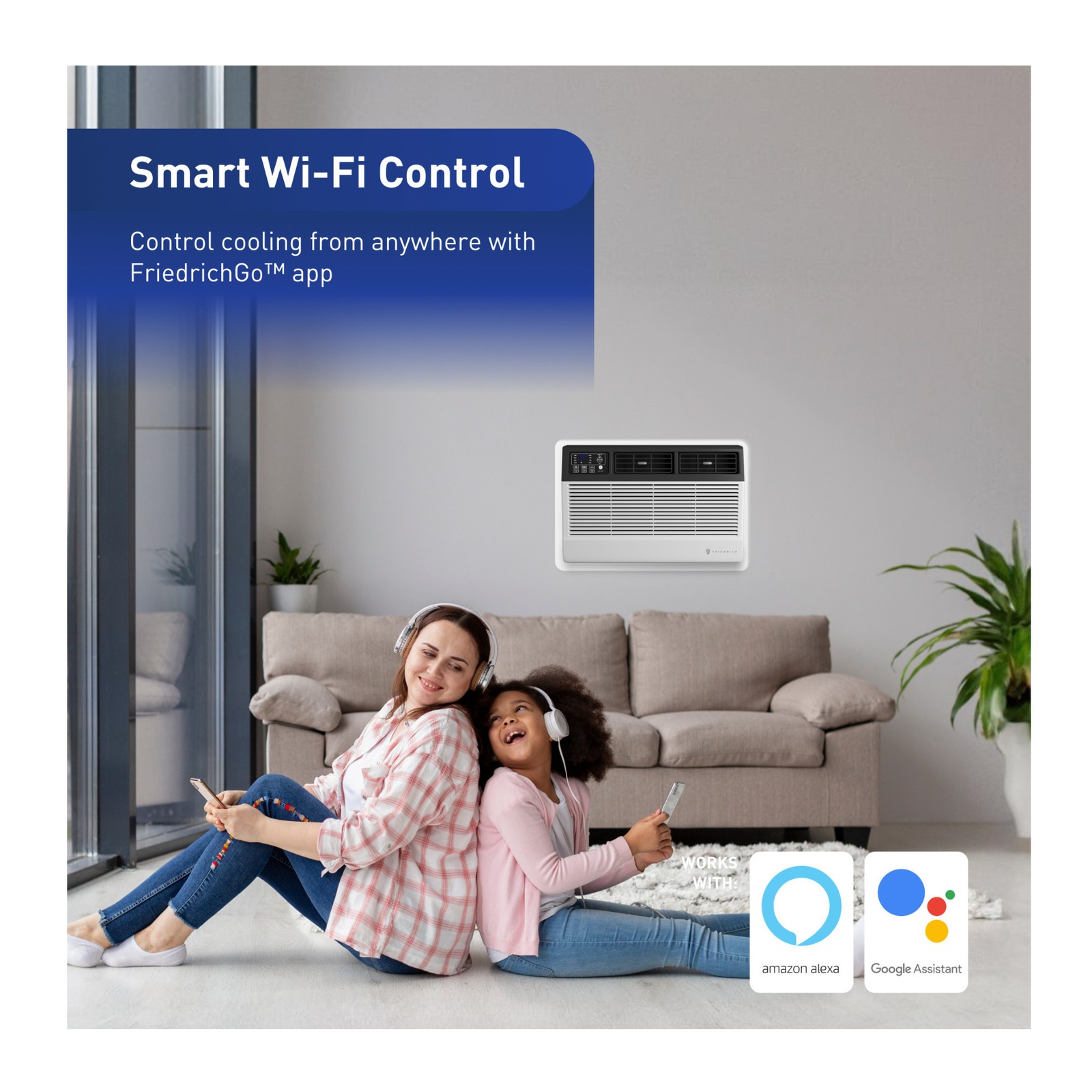 Friedrich Uni-Fit 12000 BTU Smart Through the Wall Air Conditioner 230 Volts