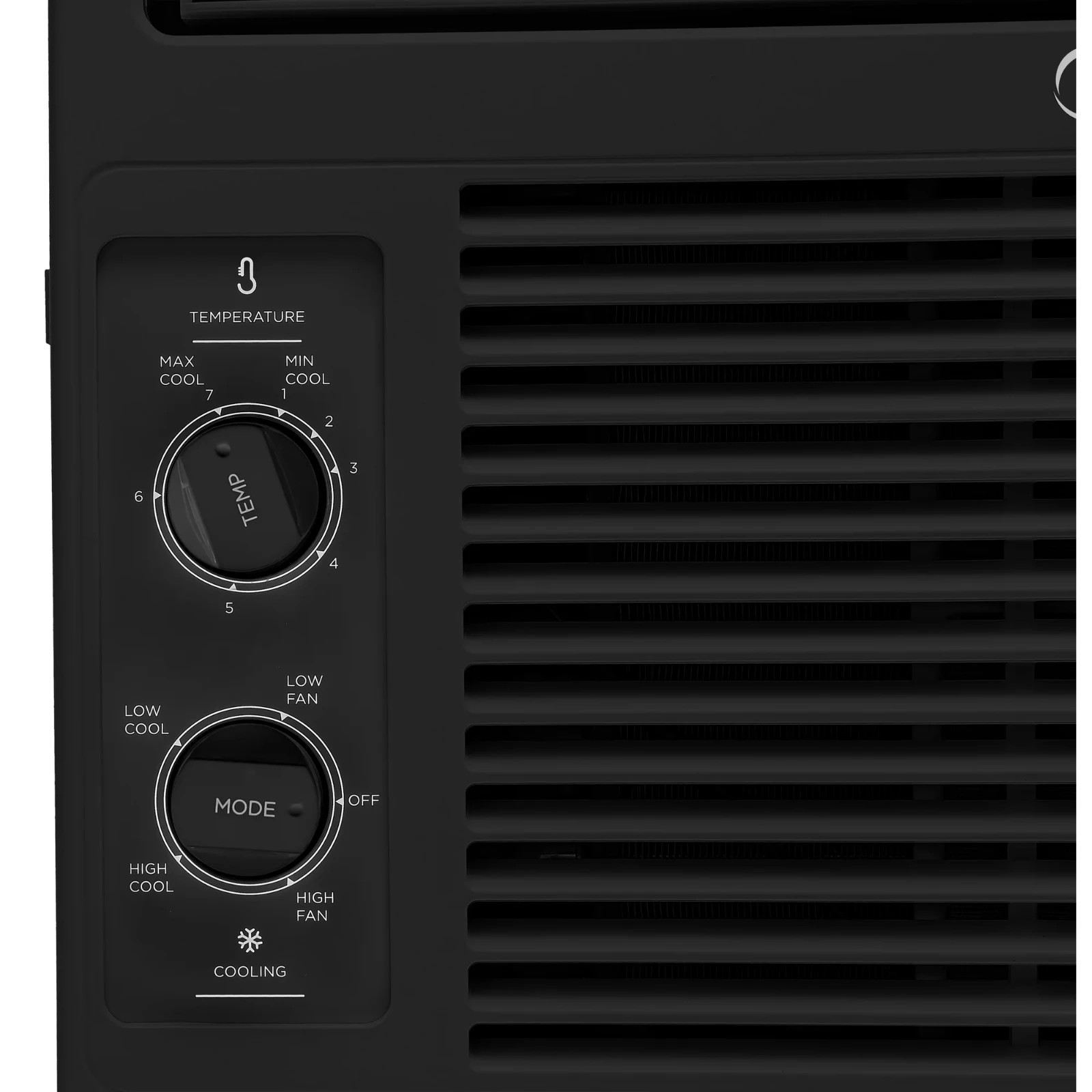 Midea 5,000 BTU Room Window Air Conditioner Mechanical Control AC Black New