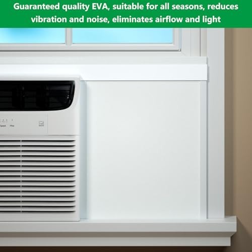 Window Air Conditioner Side Insulated Panel, Wintersummer Winter Heat and Draft