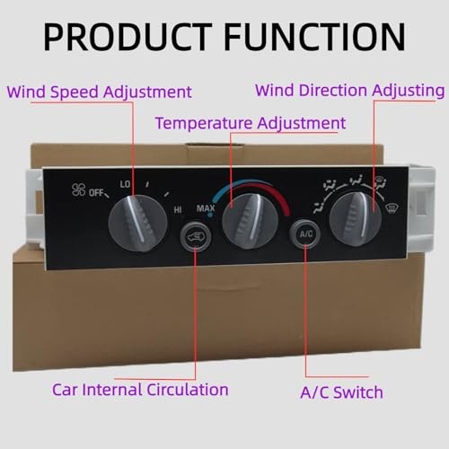 A/C Heater Climate Control Module | Compatible with 1996-2002 Chevy GMC 599-007