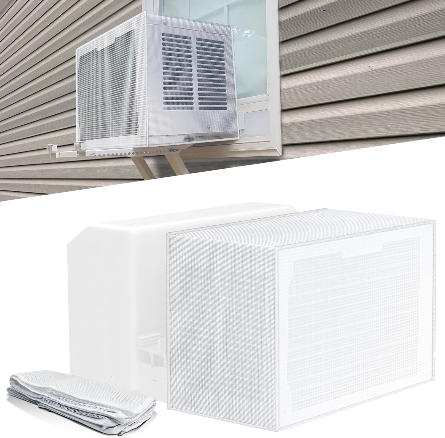 Air Conditioner Mesh Cover Midea U Shaped AC 8000BTU 10000BTU 12000BTU