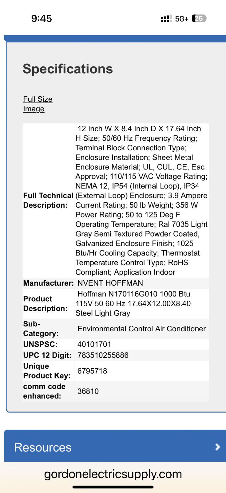Environmental Control Air Conditioner