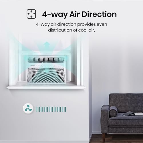 Window AC Hisense 14000 BTU Quiet Smart WiFi