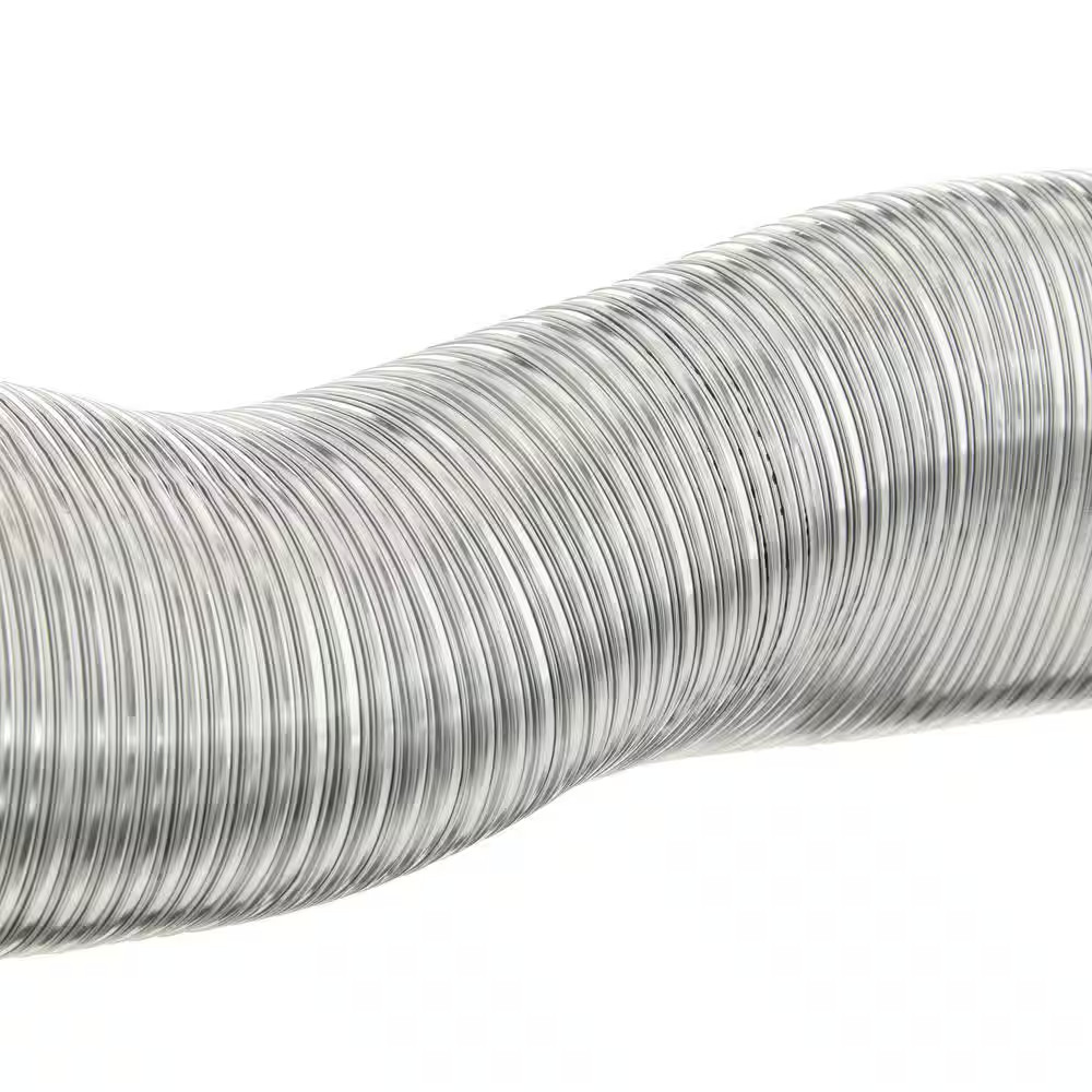 4 In. X 8 Ft. Semi-Rigid Space save Duct