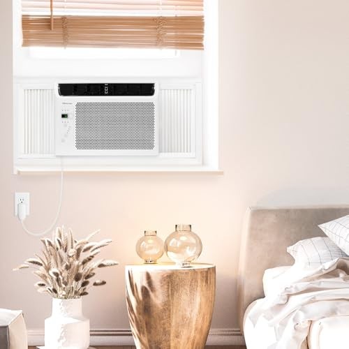 6000 BTU Window Air Conditioner Unit for Bedroom Garage Single Living Room,
