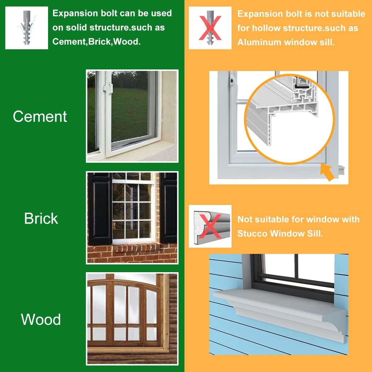 Window Air Conditioner Bracket Heavy Duty Support Up to 175 lbs Universal AC