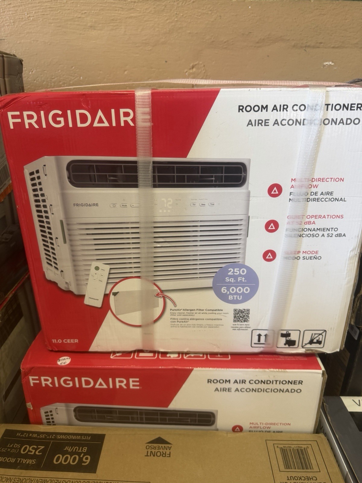 Frigidaire FFRA062WA1 White Window Mounted Room Air Conditioner