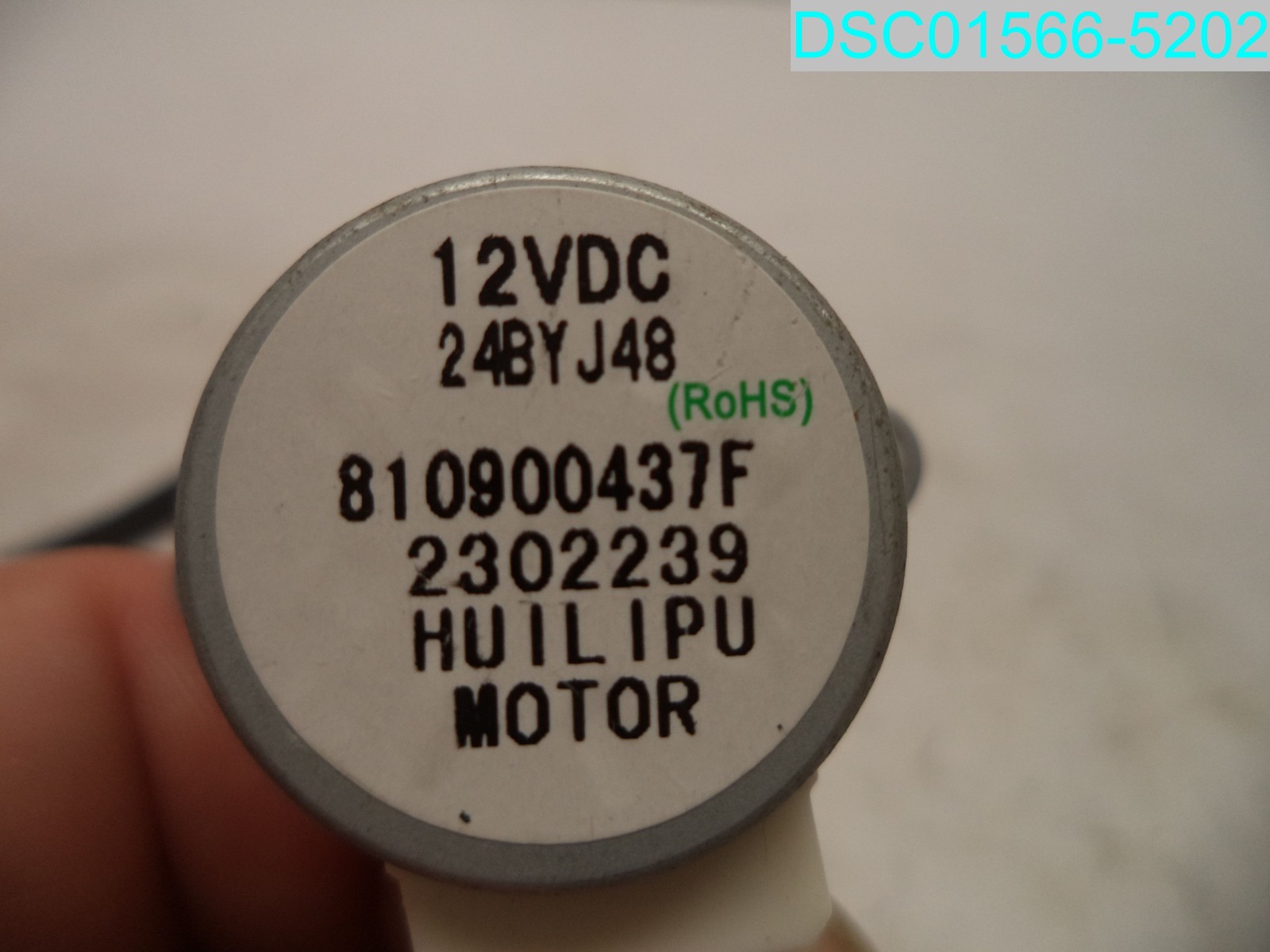 Used: 12V Air Conditioner HUILIPU Motor 24BYJ48 810900437F 2302239