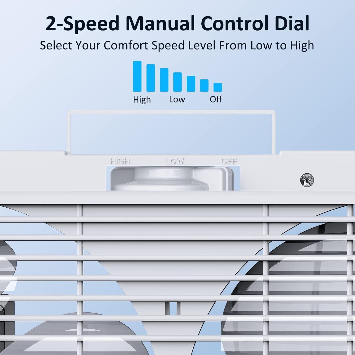 9″ Dual Window Fan,Powerful Cooling,Easy Control,Fits 22″-33″ | Twin Window F…