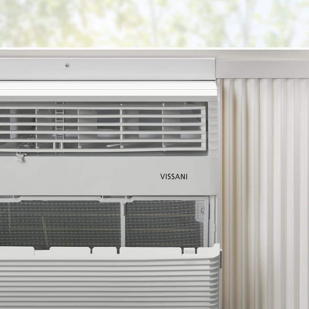 Vissani 12,000 BTU Window Air Conditioner Cools 550 sq. ft. White