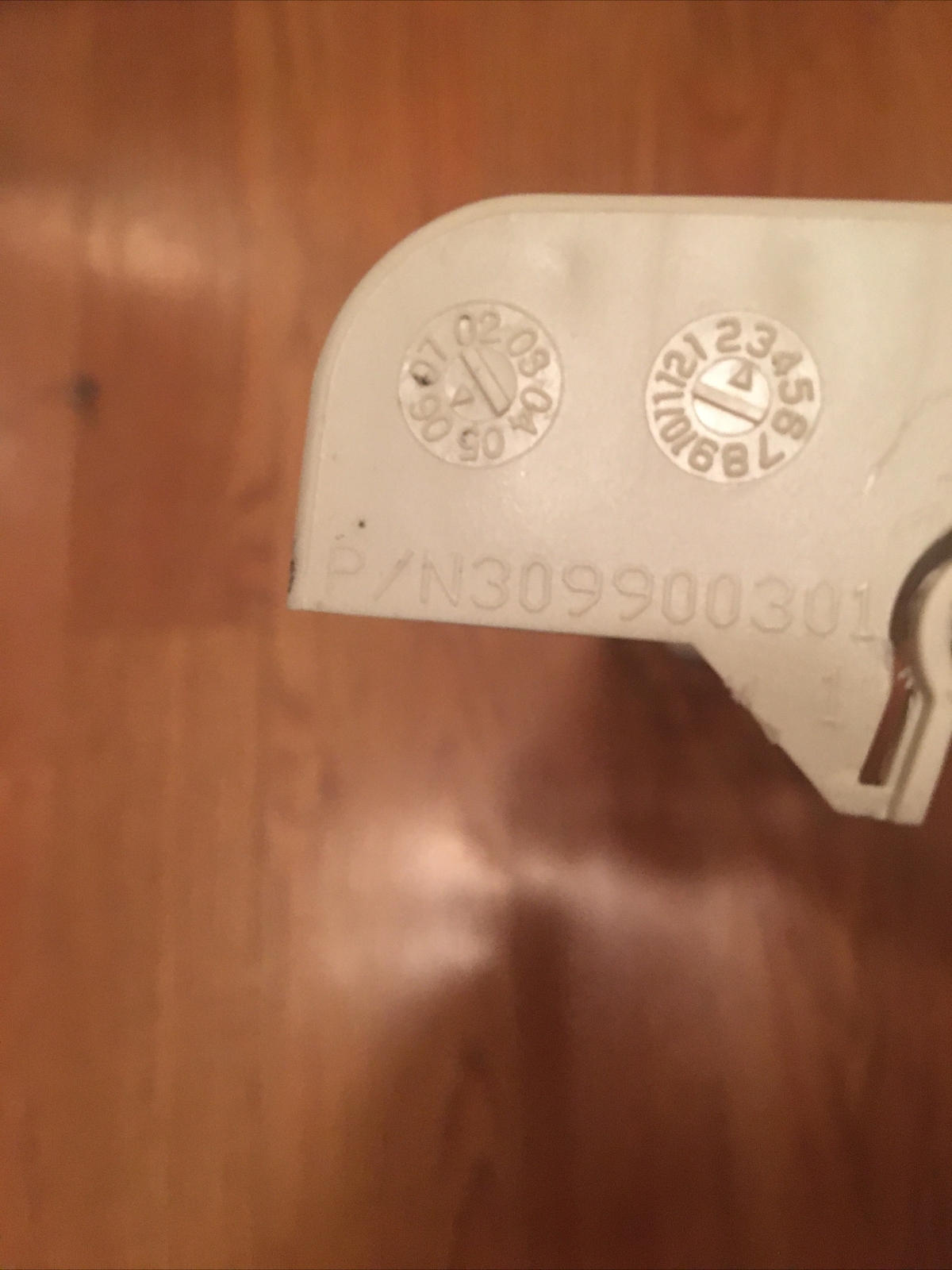 FRIGIDAIRE ac model: FAS186N2A Parts Front air Louver 17.04 X 3.42 X 1.06 in