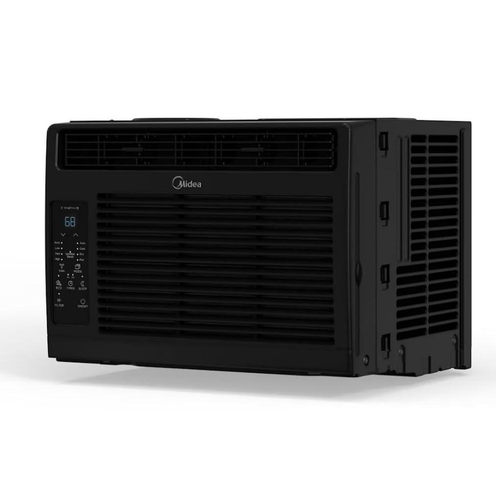 Midea MAW05R1WBL-T 5000 BTU Window Air Conditioner w/ Remote Black
