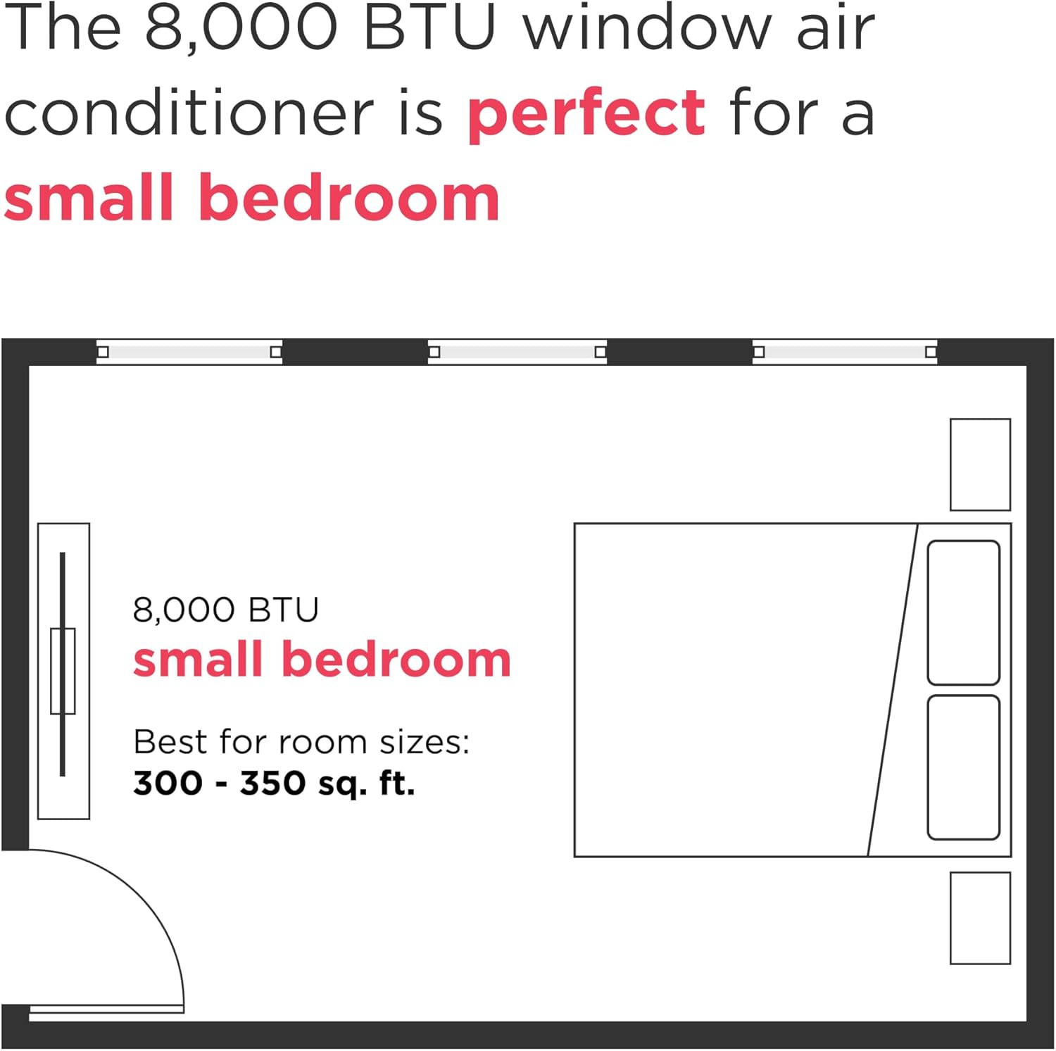 Frigidaire 8,000 BTU Smart Inverter Window Air Conditioner with Wi-Fi and Energy