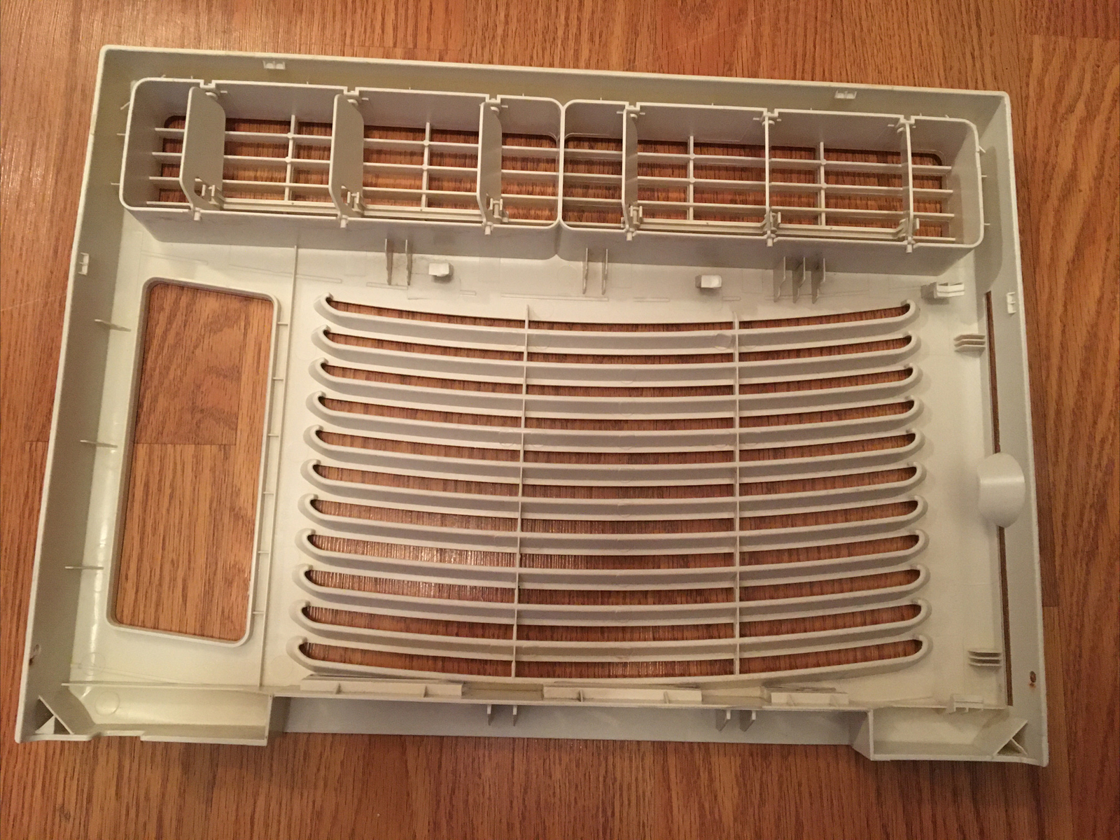Haier ac model: HWF05XCR-T Parts Front Panel Frame 12.32×9.40×0.59 in