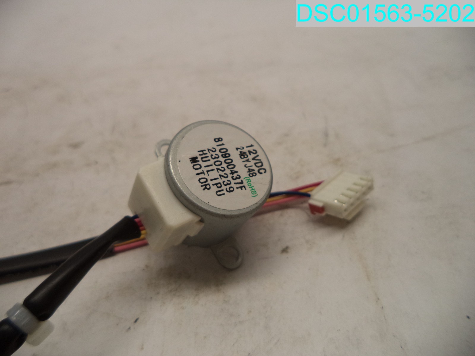 Used: 12V Air Conditioner HUILIPU Motor 24BYJ48 810900437F 2302239