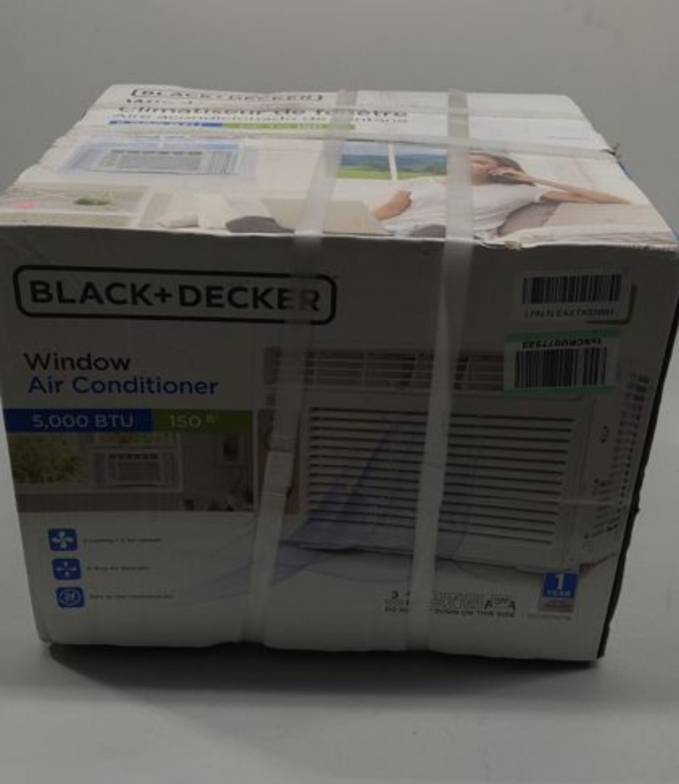 Black & Decker BD06WT6 5,000 BTU Window Air Conditioner with Remote