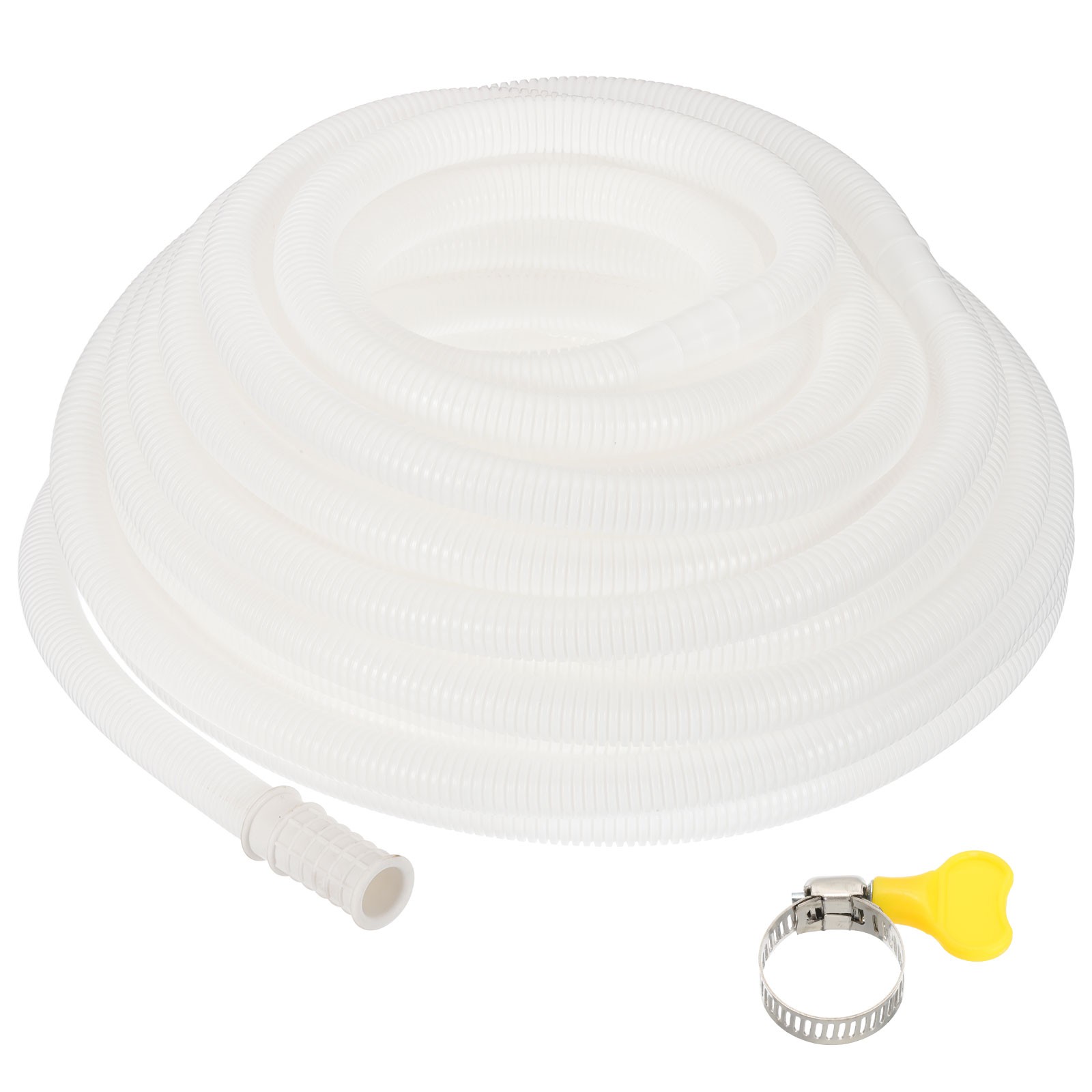 65.6ft Air Conditioner Drain Universal AC Drain Connector Hose, with Clamp