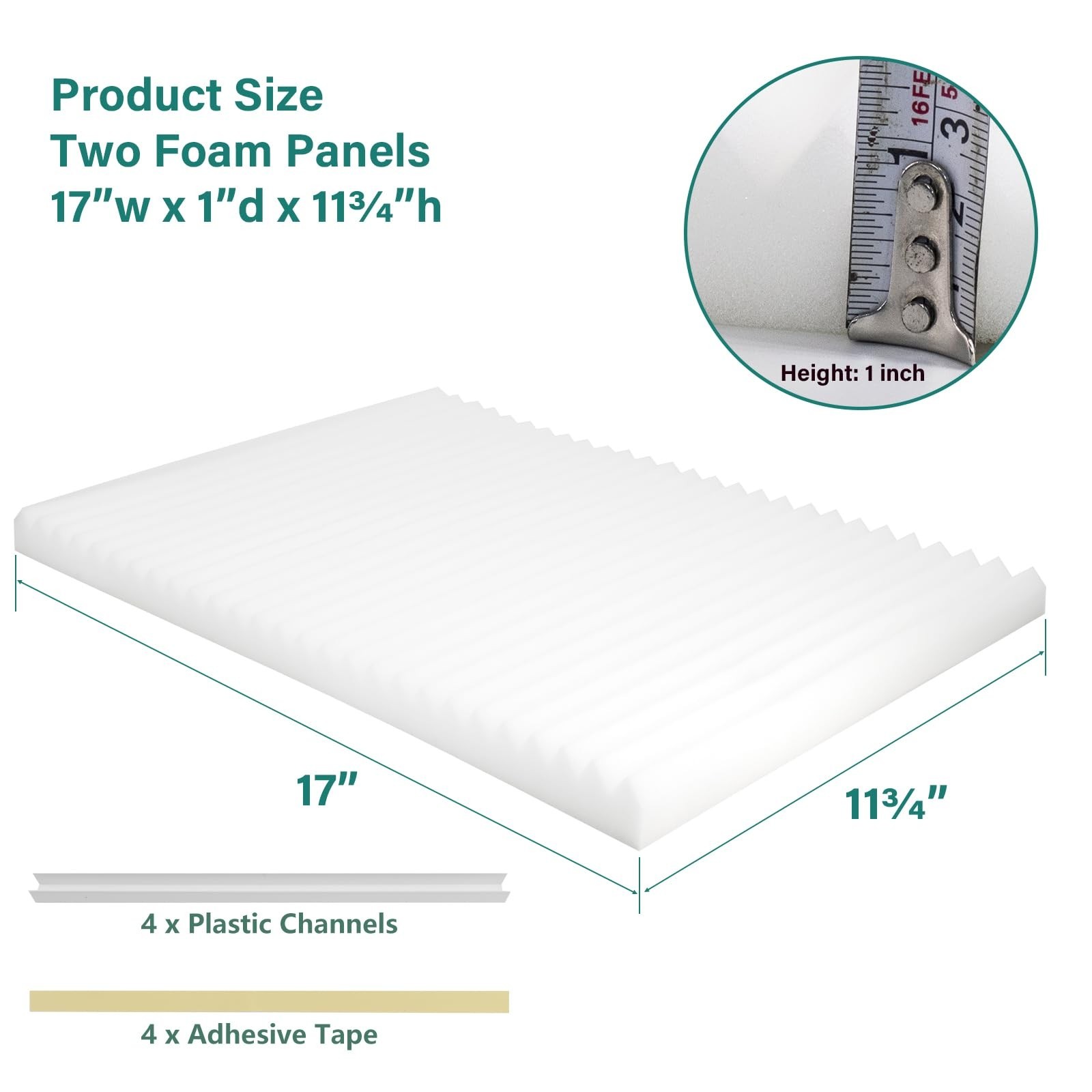 Window Air Conditioner Insulation Kit – Foam Panels & Pressure Strips for Draft