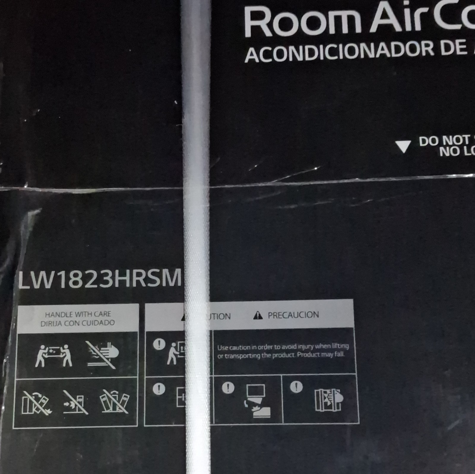 LG LW1823HRSM 18,000 BTU Window AC w/Heat Wi-Fi Remote Alexa/GA 230/208V