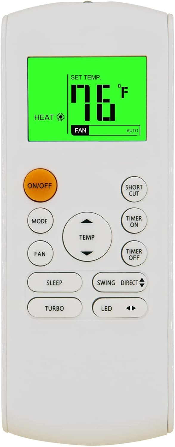 Replacement Remote Control for Midea MRCOOL FRIMEC Klimaire AC Air Conditioner