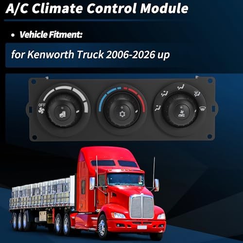 A/C Heater Climate Control Module for Kenworth Truck 2006-2026 Up HVAC Control
