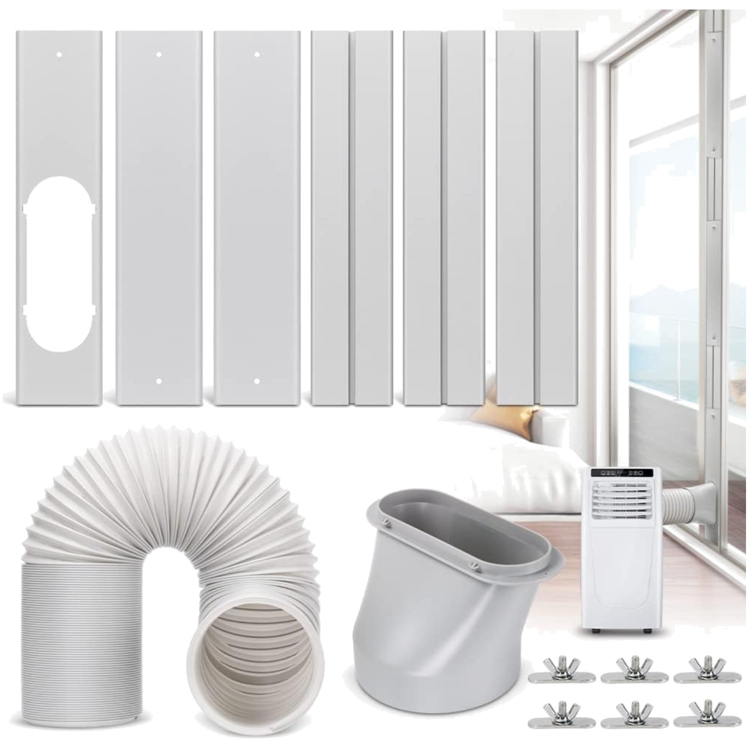 Easy Install Window Seal Kit for Portable Air Conditioner