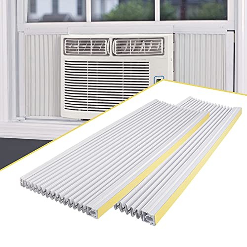 Air Conditioner Side Panel Kit for Window AC Units, Fits Up to 17″ H x 10″