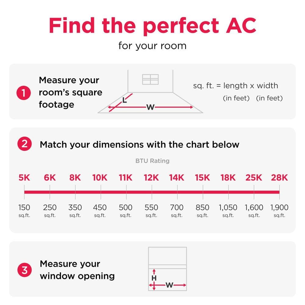 Frigidaire 24000 BTU 230V Inverter Window Air Conditioner Wi-Fi Cools 1400 Sq Ft