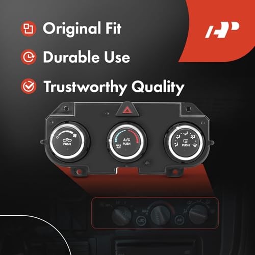 Heater Climate Control Panel Module Compatible with Ram Vehicles – 2016 2017