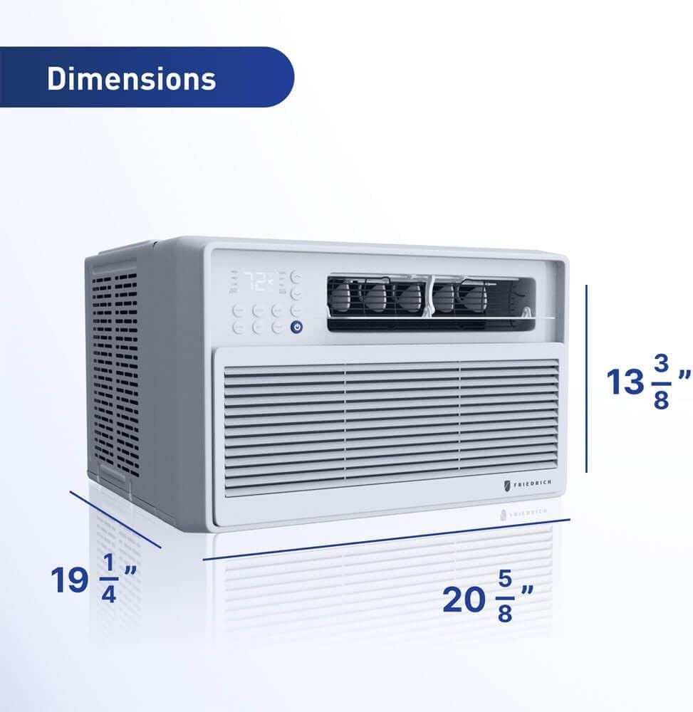 Friedrich Chill Premier 8,000 BTU Dual Inverter Smart Window Air Conditioner