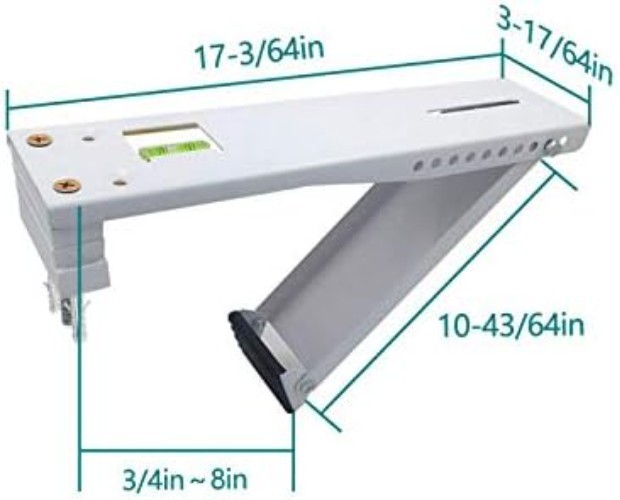 Sturdy Alloy Steel A/C Support Bracket – Fast Indoor Installation, No Damage!