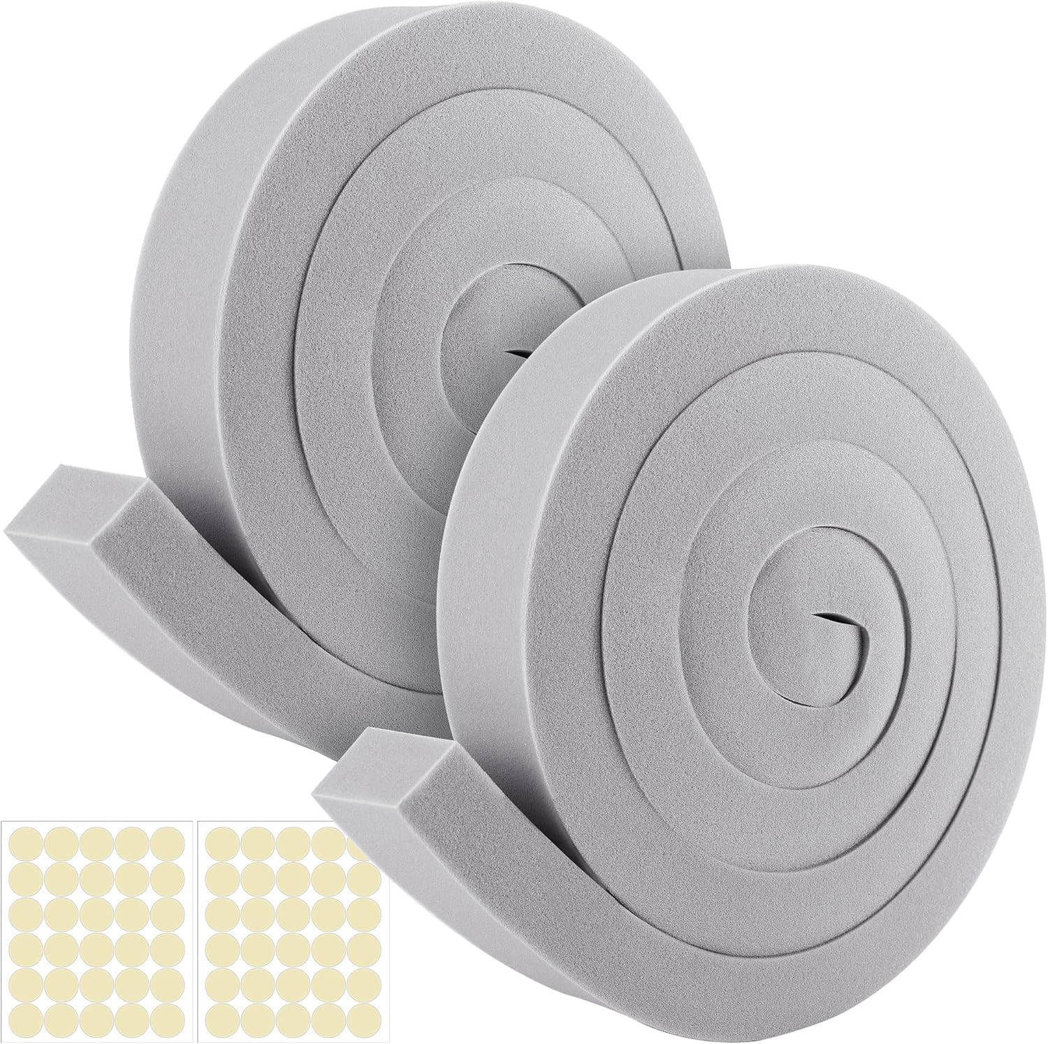 2 Pcs Foam Air Conditioner Weatherseal Tape-2”X1”X6.5Ft Air Conditioner Foam T