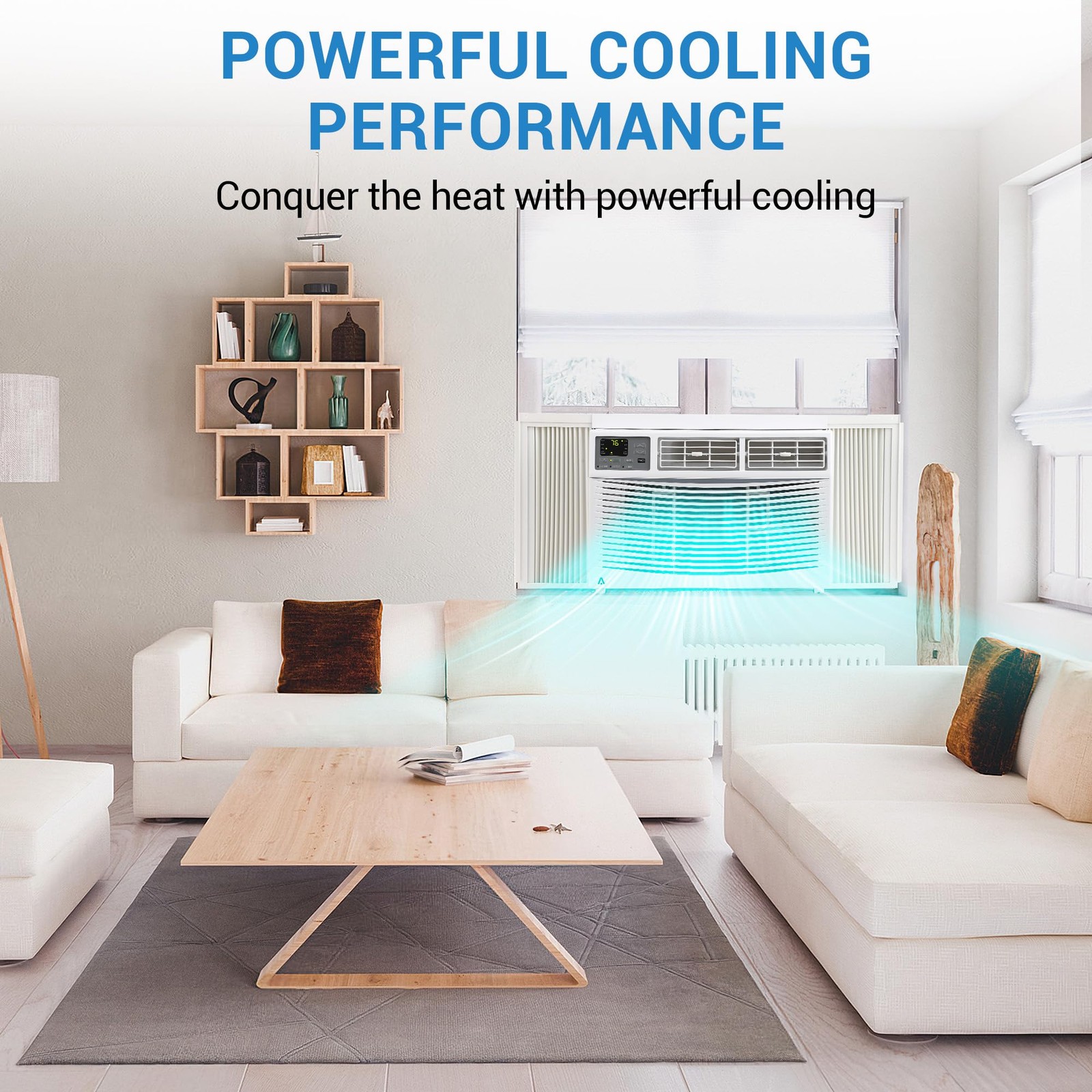 8,000 BTU Window Conditioner,Cool Rooms Up to 350 Sq.Ft.,Window AC Unit with …